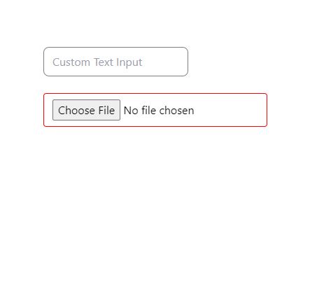 changing form input default styles in tailwindcss