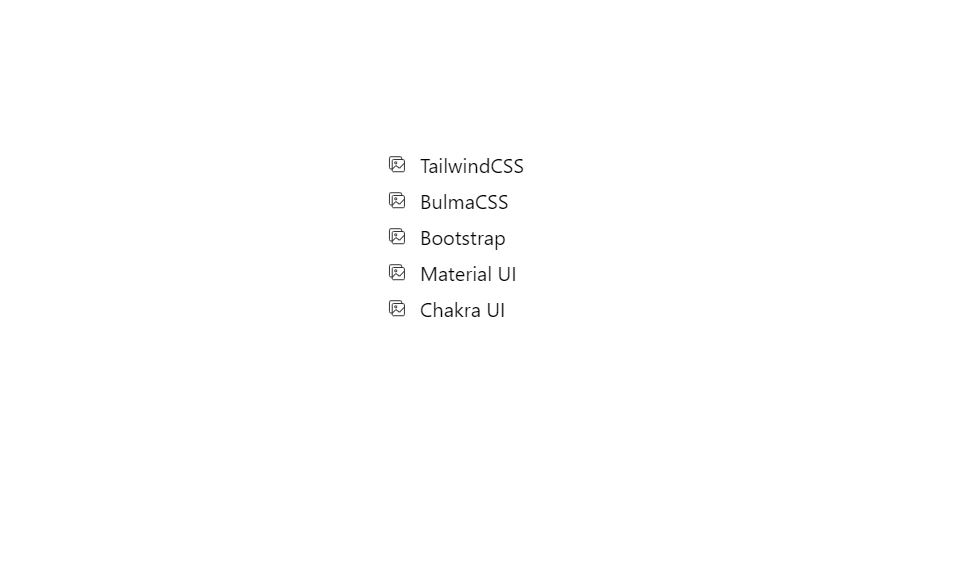 Custom List Icon in TailwindCSS